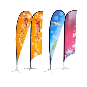 Pdyear fierté double face sublimation plume drapeaux promotion volant golf jardin bannières de drapeau de plage en fibre de verre support de poteau