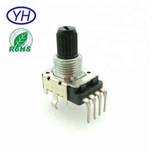 Potentiomètre rotatif à résistance variable à 4 broches 11MM à isolation en film de carbone, best-seller, b103 B104 - Product Image 3