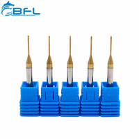 Herramientas de corte de fresado CNC BFL fresas, cortador de punta de bola de cuello largo, fresa de extremo de carburo, herramienta de torneado de madera bfl de carburo