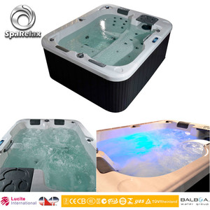 Chinois bain à remous pour 3 personnes avec1 <span class=keywords><strong>transat</strong></span> et <span class=keywords><strong>2</strong></span> sièges d'intérieur Whirlpool Spa - Product Image 1