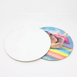 Hình Dạng Tròn Trống Thăng Hoa <span class=keywords><strong>MDF</strong></span> Đáng Yêu Cô Gái Khung Ảnh Cho Báo Chí Nhiệt - Product Image 4