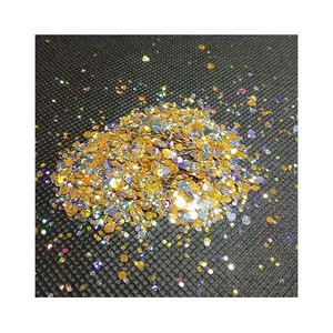 Hot Sale Top-Qualität Großhandel viele Farben kosmetische Qualität holo graphischen Nagel Glitter