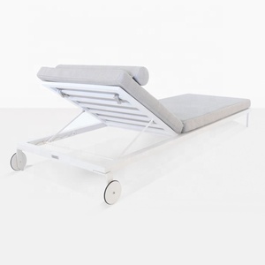 Mobilier d'extérieur <span class=keywords><strong>Piscine</strong></span> Chaise Longue En Rotin En Aluminium Salon de Soleil En Plein Air Lit Lit de <span class=keywords><strong>Plage</strong></span> - Product Image 2
