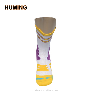 New green haute élasticité jeunes hommes fou de basket-ball chaussettes de travail - Product Image 1