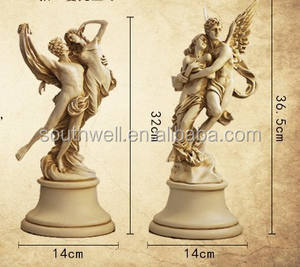 Estatua de Pareja de Resina, Recuerdo de la Antigua Grecia - Product Image 3