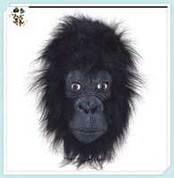 Masques de gorille en caoutchouc de luxe pour fête d'Halloween HPC-0426