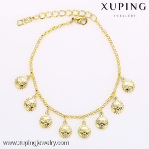 Luwu — bracelet à breloques en or 14k, bijoux moulants, à la mode, excellente qualité, collection 73011 - Product Image 3