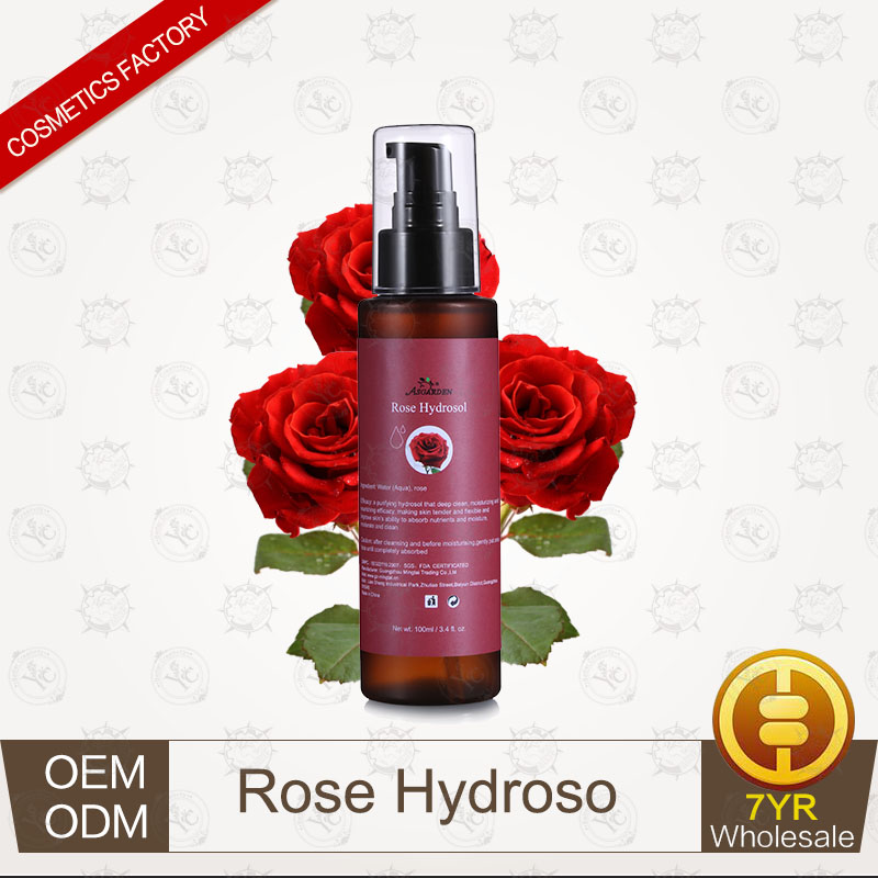 100% Чистой Экстракты Растений Роуз Hydrosol Professional OEM/ODM Поставщик
