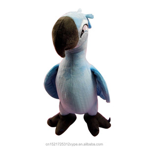Custom Cartoon <strong>Rio</strong> Lifelike <strong>Parrot</strong> Plush <strong>Toy</strong> for Gifts Furnishing Articles