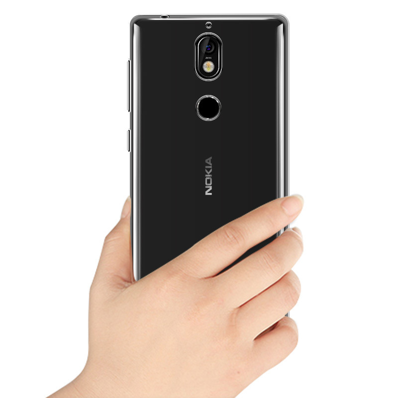 Nokia 7 TPU Case - Transparent Mobile Phone Price in China