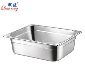 Professionale in acciaio inox Buffet contenitore cibo coperchio Full Size GN Pan uso Hotel fornito in fabbrica attrezzature da cucina cibo più caldo