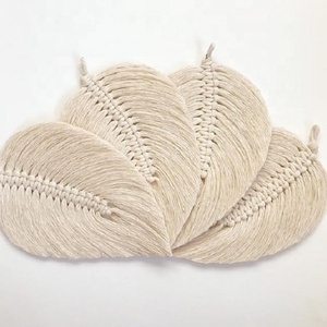 Tapiz bohemio de macramé tejido a mano para colgar en la pared, atrapasueños, Luna, estrella, decoración del hogar para niños, dormitorio de bebé - Product Image 4