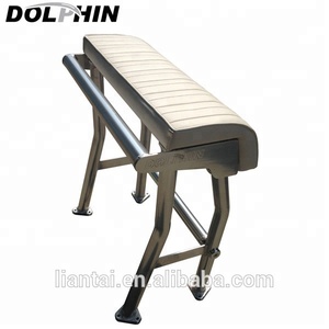 Coussin blanc de siège de <span class=keywords><strong>bateau</strong></span> marin de poteau penché d'OEM Dolphin pour le dessus de T de <span class=keywords><strong>bateau</strong></span> de console centrale - Product Image 2