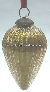 Antique Christmas Hanging Glass Ornaments for Decorations - Product Image 2