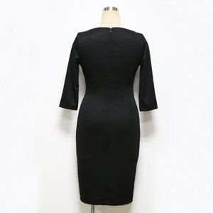 Robe midi de haute qualité recommandée par Jeffery, robe de bureau pour femme - Product Image 4