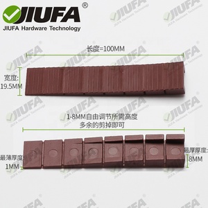 JIUFA-nivelación de cuña <span class=keywords><strong>para</strong></span> <span class=keywords><strong>muebles</strong></span>, ajuste de <span class=keywords><strong>muebles</strong></span> en tres colores - Product Image 2