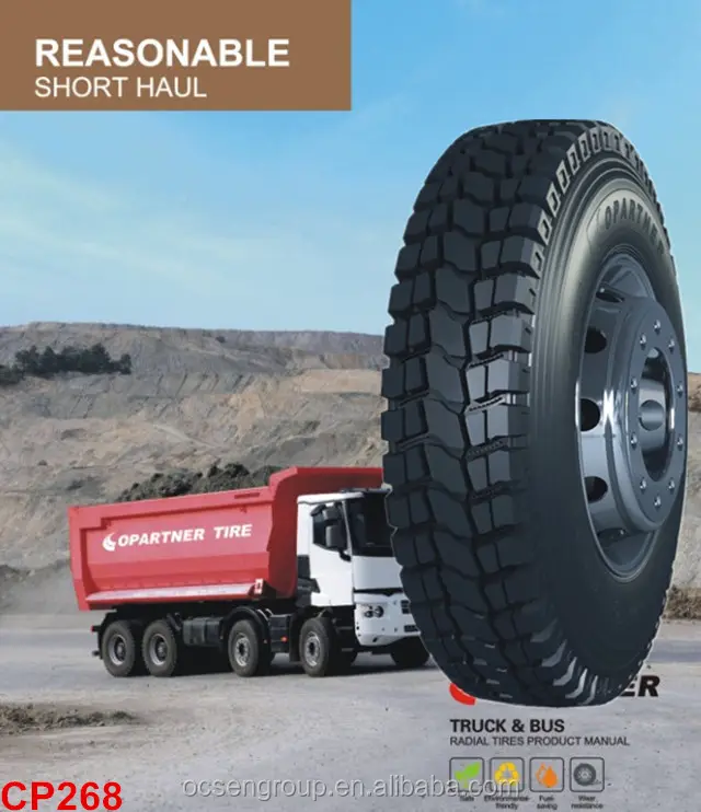 Copartner marca cina fabbrica di pneumatici pneumatici di alta qualità luce del pneumatico del camion 8.25R20