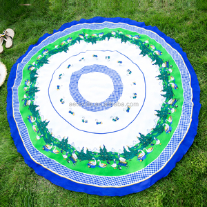 Bán Buôn Đầy Màu Sắc Vòng Bãi Biển Khăn - Product Image 5