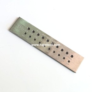Tungsten Carbide Lempengan Kuda Mata 20 Lubang Grosir Alibaba Perhiasan Pembuatan Alat - Product Image 6