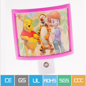 Lame bois veilleuse, décorations pour <span class=keywords><strong>photo</strong></span>, encadrement d'ombre, led, prise <span class=keywords><strong>de</strong></span> veilleuse - Product Image 4