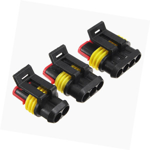 2 3 4-polige Auto-Auto-Kabelst ecker Versiegelte wasserdichte Kabelbäume - Product Image 4