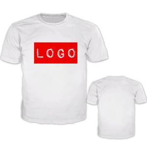High Quality 100% Polyester T-shirt Customize Printed Logo Women O-neck T-shirt Custom T Shirt logo Customized