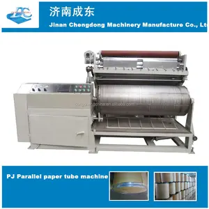 繊維ドラムおよび紙バレル製造用の自動平行紙管製造機