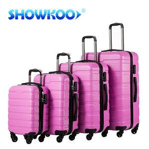 4 pcs chariot dur cas ABS ensembles de bagages chariot valise sac ensembles - Product Image 3
