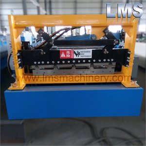 Tấm lợp hai lớp cuộn hình thành máy sản xuất ngói lợp thép hình thang cho mái sử dụng bơm động cơ thiết yếu - Product Image 5