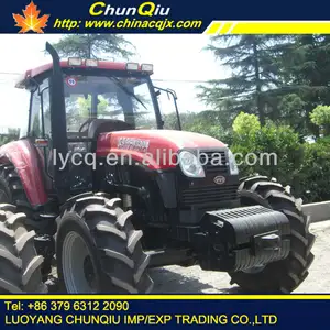 yto model merek X1304 130 hp 4wd traktor untuk dijual 