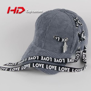 Casquette de baseball Houda à 6 panneaux, colorée et classique, tendance printemps-automne, réglable, avec broderie de logo personnalisé et motif à nœuds - Product Image 3