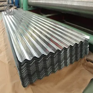 26 Gauge Corrugated Galvanized Steel Roof Sheet Zinc Coated Full Hard G550