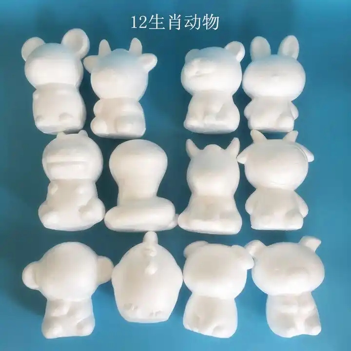 yipai polystyrene styrofoam /polyfoam animal craft