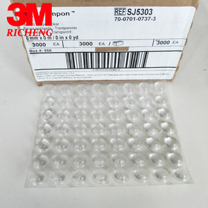 3M Tự Dính Chân Cao Su Bumpon Rõ Ràng Dính Dots SJ5303 Chống Trượt Cao Su Mat - Product Image 2