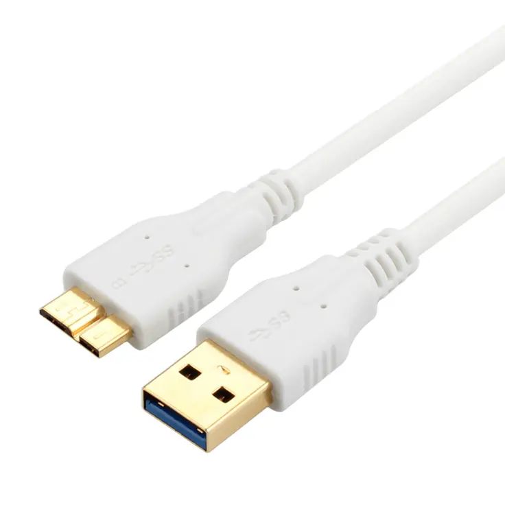 Micro USB 3.0 Cable USB 3.0 Type A Male to Micro B Cord for Samsung Galaxy S5, Note 3, Camera, Hard Drive and More