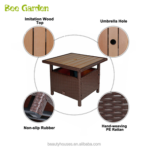 Meubles de jardin en plein air détend rotin chaise longue - Product Image 3