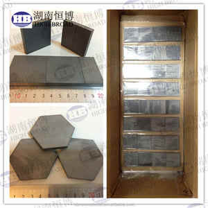 Placas de Proteção Corporal (Nível IV NIJ ICW IIIA), Placas de Cerâmica de Carbeto de Boro - Product Image 3
