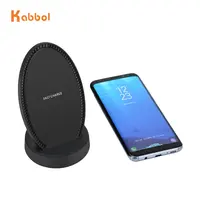 Qi Fast Wireless Charging Stand for Note 8 S8 S8 Plus S7 S7 Edge S6 Edge Plus Cell Phone Wireless Charger