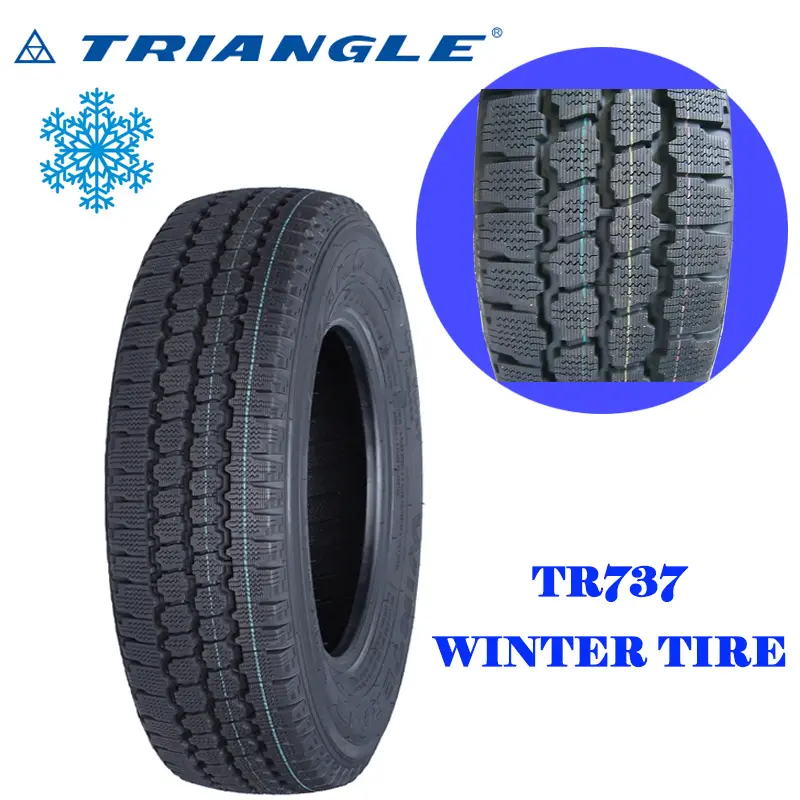 185R14C Triângulo TR737 China feito carro pneus de inverno