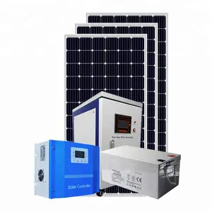 Greensun 小尺寸 1000 瓦太阳能电池板系统价格 1 千瓦 1kw 太阳能系统