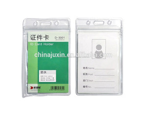 Capacitadores <span class=keywords><strong>RBD</strong></span> 0.3 mm Clear Plastic Soft tarjetas de identificación de negocios titular de <span class=keywords><strong>la</strong></span> tarjeta Made in china - Product Image 3