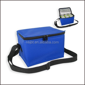 Top Qualität Angepasst Isolierte Mittagessen kühltasche, Förderung Tragbare Wein Kühltasche, Leinwand Hohe Qualität isolierte Kühltasche - Product Image 4