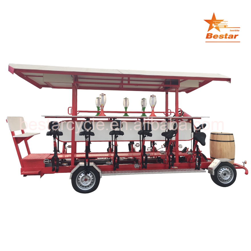 Бар велосипед для проката свадебных педаль туры варить пиво партия Паб велосипед