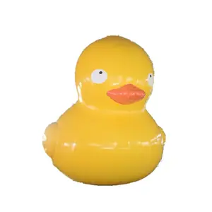 Customized outdoor airtight Rhubarb duck inflatable cartoon for Advertising