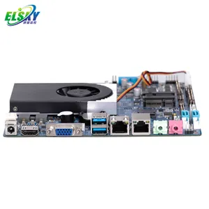 Hot Sale KabyLake Core i3 i5 i7 i5 7200U Mini ITX Motherboard With 1000M RJ45 Dual Lan for 4k Thin Client 4k @60Hz HD Display