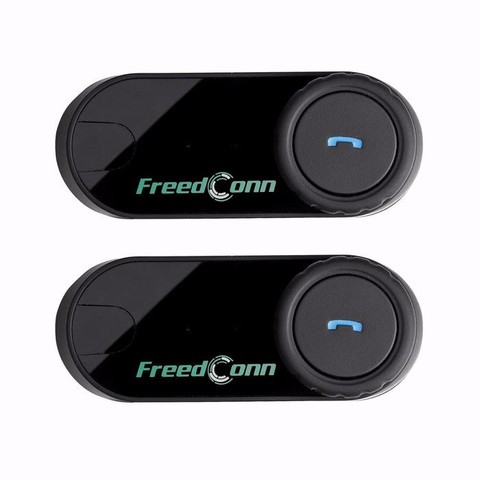 FreedConn TCOM-VB Bluetooth Motorcycle Intercom Helmet Headset - 800m ...