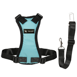 Correa de cuello de fibra Oxfork con logotipo personalizado XL, arnés de seguridad de liberación rápida para perros, cinta de viaje, arnés Oxford para mascotas Breakaway - Product Image 4
