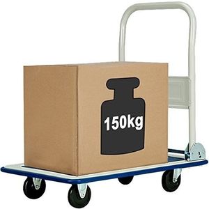Chariot <span class=keywords><strong>à</strong></span> plate-forme pour camion, chariot pliable, robuste, capacité de 150KG - Product Image 3