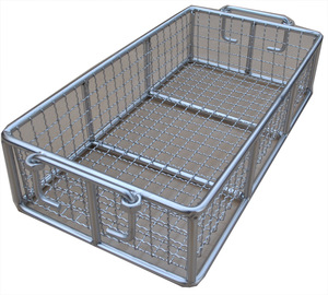 Stainless Steel 304 316 Metal Freezer <strong>Wire</strong> <strong>Storage</strong> <strong>Basket</strong> - Product Image 6
