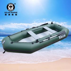 Надувная гребная лодка D270-3 Solarmarine 2,7 м с надувным дном из ПВХ 0,9 мм, 100% сварка без клея, для использования в море - Product Image 3